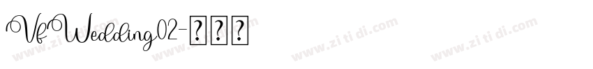VfWedding02字体转换