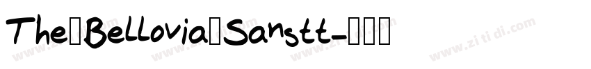 The_Bellovia_Sanstt字体转换