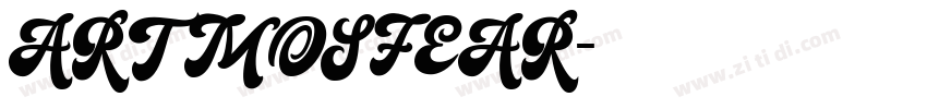 ARTMOSFEAR字体转换