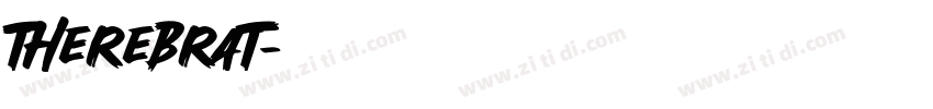therebrat字体转换