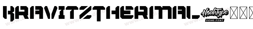 KravitzThermal字体转换