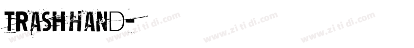 TrashHand字体转换