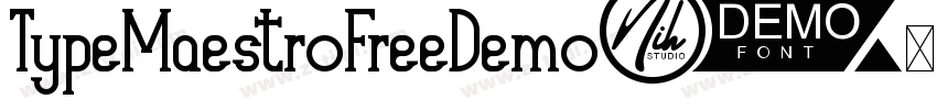 TypeMaestroFreeDemo字体转换