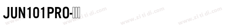 Jun101Pro字体转换