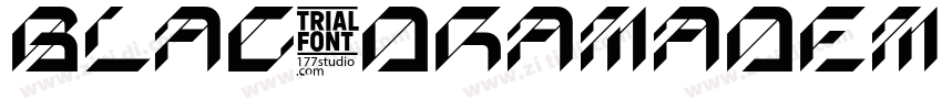 BlackDramaDemo字体转换