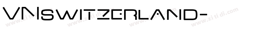 VNswitzerland字体转换