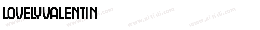 LovelyValentin字体转换