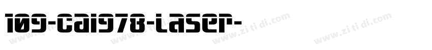 109-CAI978-laser字体转换