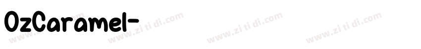 OzCaramel字体转换