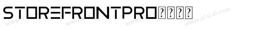 StorefrontPro字体转换