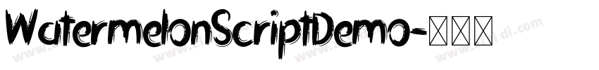 WatermelonScriptDemo字体转换