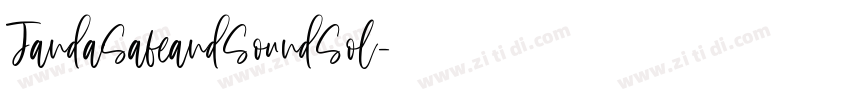 JandaSafeandSoundSol字体转换