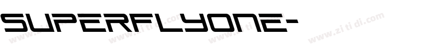 SuperFlyOne字体转换