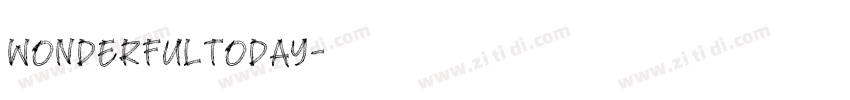 WonderfulToday字体转换