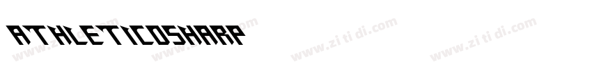 AthleticoSharp字体转换