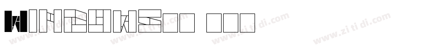 Windows字体字体转换