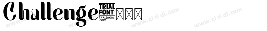 Challenge字体转换