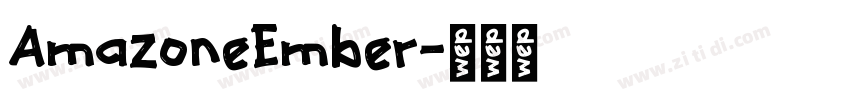 AmazoneEmber字体转换