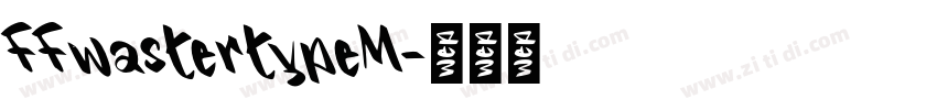 FFwastertypeM字体转换
