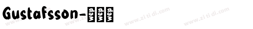 Gustafsson字体转换
