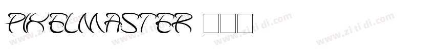PixelMaster字体转换