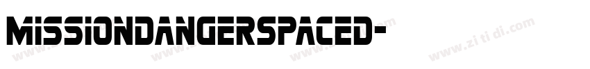 MissionDangerSpaced字体转换