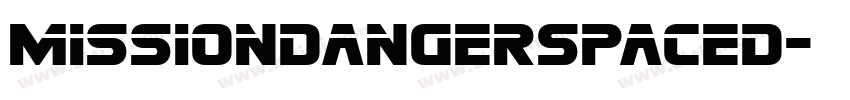 MissionDangerSpaced字体转换