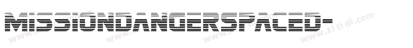 MissionDangerSpaced字体转换