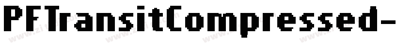 PFTransitCompressed字体转换