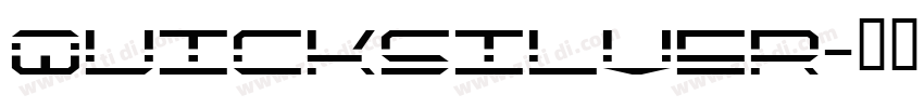 Quicksilver字体转换