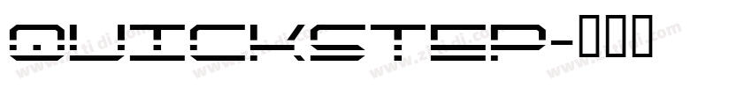 quickstep字体转换