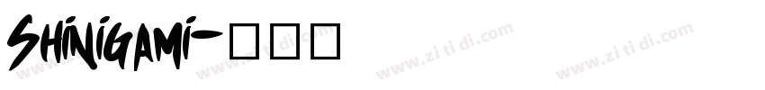 Shinigami字体转换