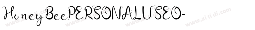 HoneyBeePERSONALUSEO字体转换