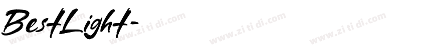 BestLight字体转换