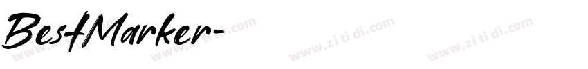 BestMarker字体转换