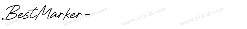 BestMarker字体转换
