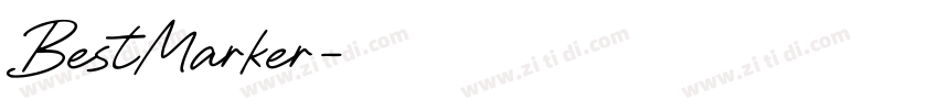 BestMarker字体转换