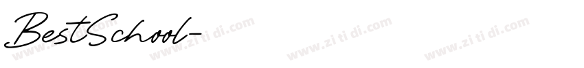 BestSchool字体转换