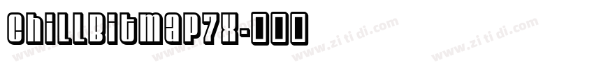 ChillBitmap7x字体转换