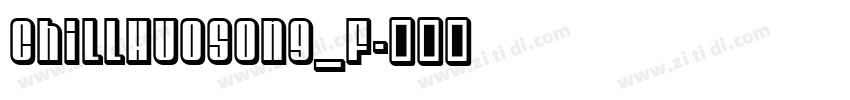 ChillHuoSong_F字体转换
