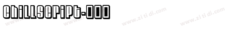 ChillScript字体转换