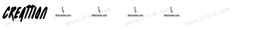 creattion字体转换
