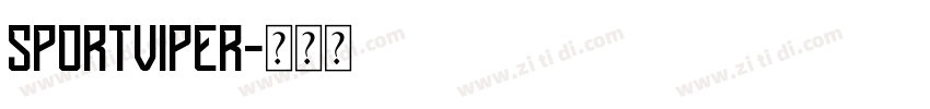 SPORTVIPER字体转换