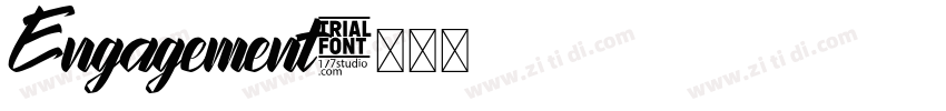 Engagement字体转换