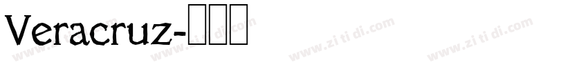 Veracruz字体转换