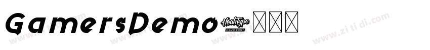GamersDemo字体转换