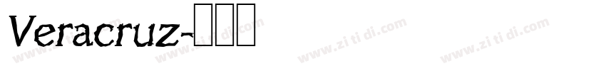 Veracruz字体转换