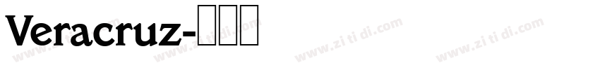 Veracruz字体转换