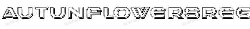 AutunFlowersRegular字体转换