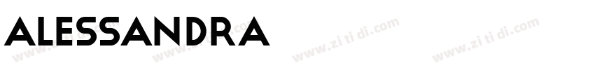 Alessandra字体转换
